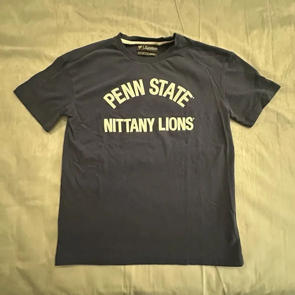 Fanatics Signature Penn State Nittany Lions Shirt Mens Medium Blue Football NCAA